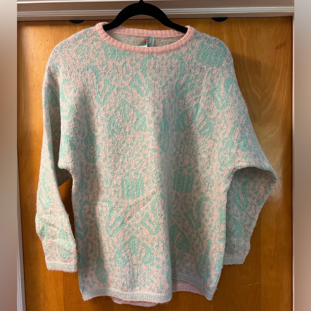 Vintage Benetton O12 mohair blend sweater